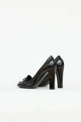 Dior Patent Heeled Loafer