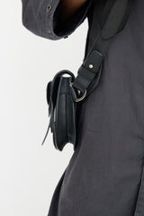 Dior Leather Saddle Pouch Bag
