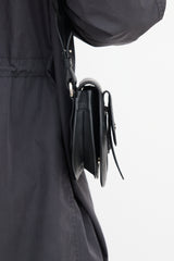 Dior Leather Saddle Pouch Bag