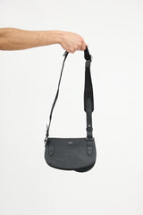 Dior Leather Saddle Pouch Bag