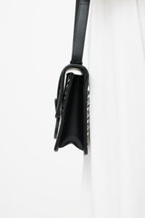 Dior Black & White Houndstooth 30 Montaigne Bag