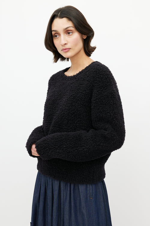 Dior Black & White J'Adior 8 Wool Blend Sweater