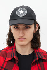 Dior Black & White Star Logo Hat