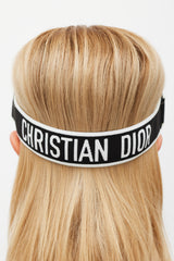 Dior Black & White Tinted Diorclub1 Visor