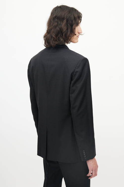 Dior Black Wool Multi-Pocket Blazer