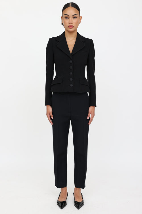 DiorWool & Silk Cropped Pant