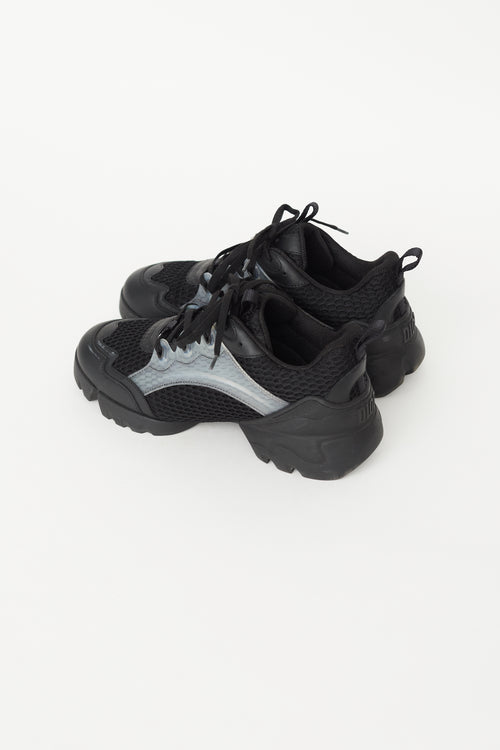Dior Black Mesh D-Connect Sneaker
