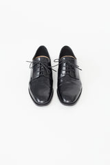 Dior Black Patent Uniform Oxford