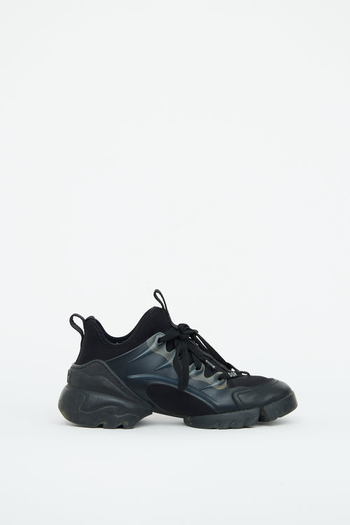 Dior Black Neoprene D-Connect Sneaker