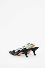 Dior Navy & Multi J'Adior Confetti Heel