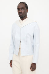 Dior SS 2024 Hooded Pinstripe Jacket