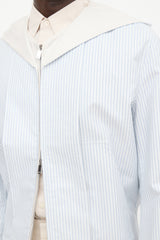 Dior SS 2024 Hooded Pinstripe Jacket
