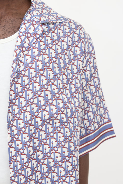 Dior Silk Twill Oblique Shirt