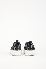 Dior Blue Velvet Oblique Solar Sneaker