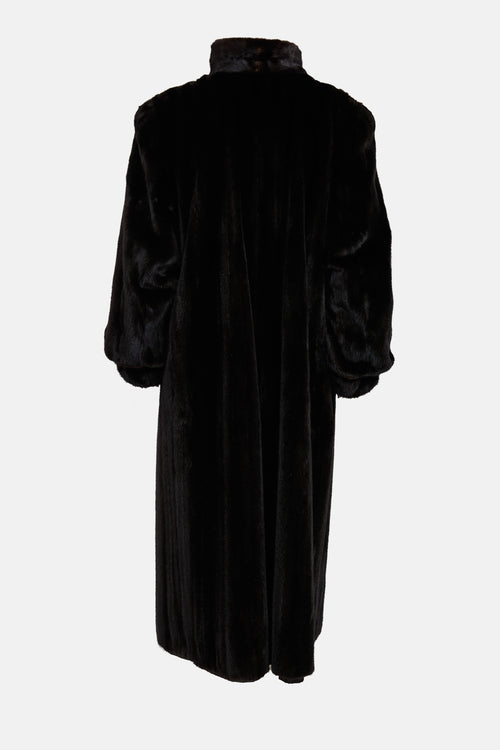 Dior Fur Paneled Coat