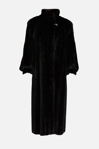 Dior Fur Paneled Coat