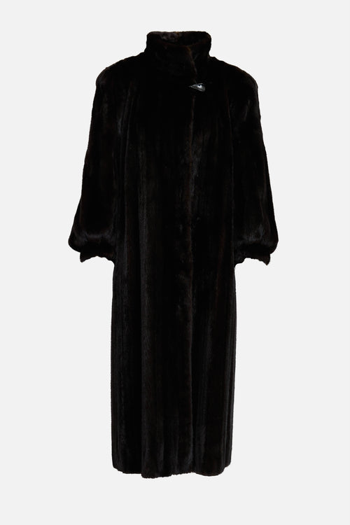 Dior Fur Paneled Coat