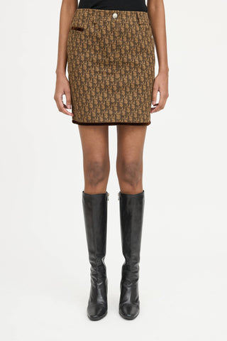 Dior Logo Mini Skirt