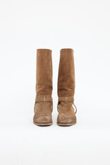 Dior Suede Calf High Boot