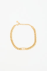 Dior CD Chain Choker Necklace