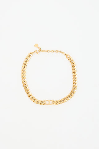 Dior CD Chain Choker Necklace