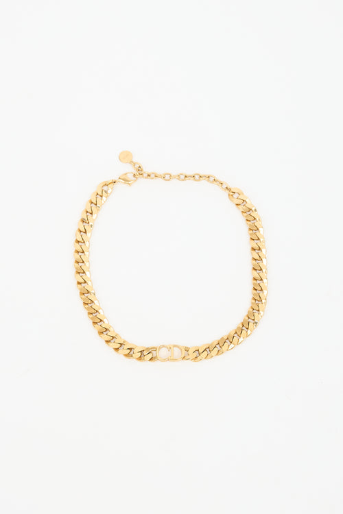 Dior CD Chain Choker Necklace