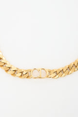 Dior CD Chain Choker Necklace