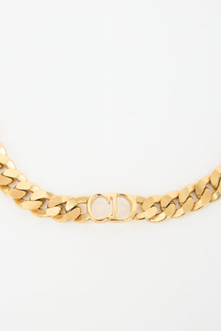 Dior CD Chain Choker Necklace