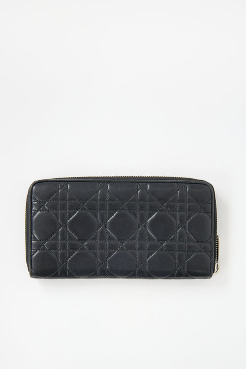 Dior Quilted Cannage Lady Dior Wallet