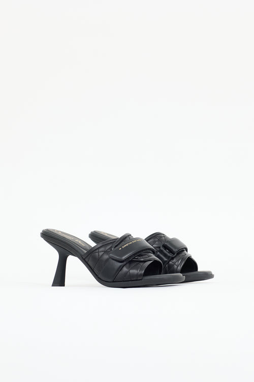 Dior Cannage Leather DioRevolution Mule