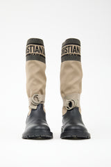 Dior Technical Fabric & Leather D-Major  Boot