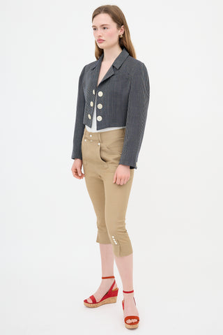 Dior SS 2000 Equestrian Capri Pant