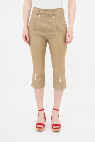Dior SS 2000 Equestrian Capri Pant
