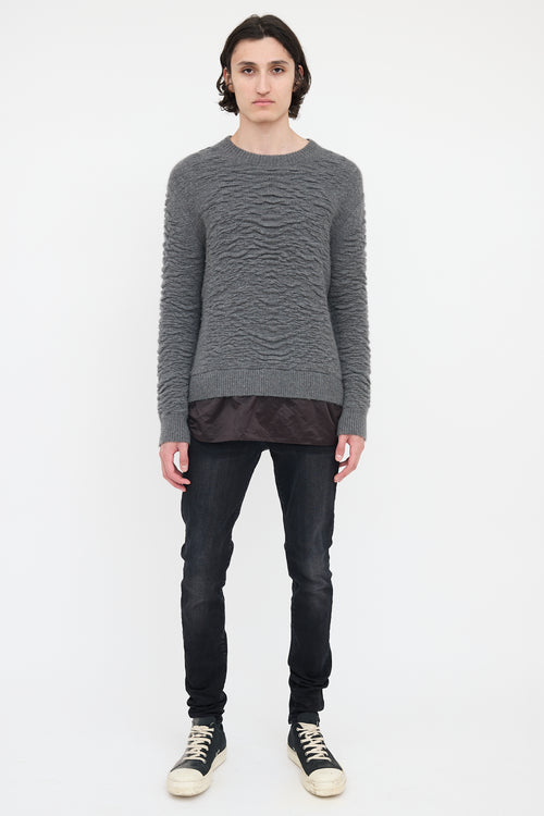 Dior Cashmere Textured Sweater