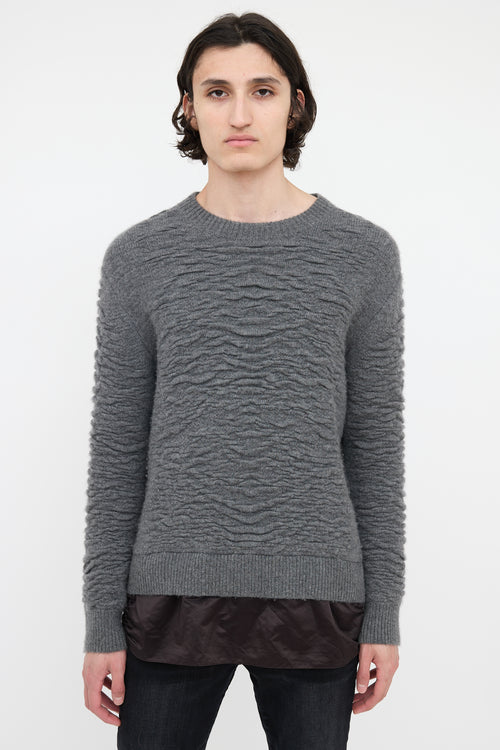 Dior Cashmere Textured Sweater