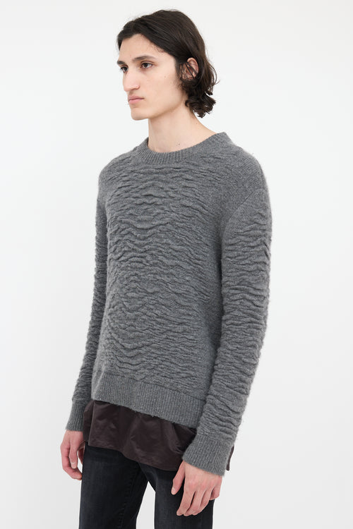 Dior Cashmere Textured Sweater