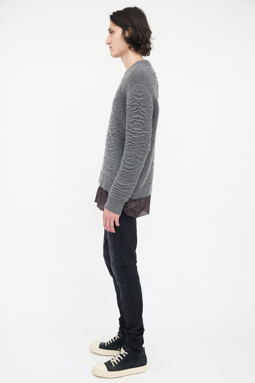 Dior Cashmere Textured Sweater