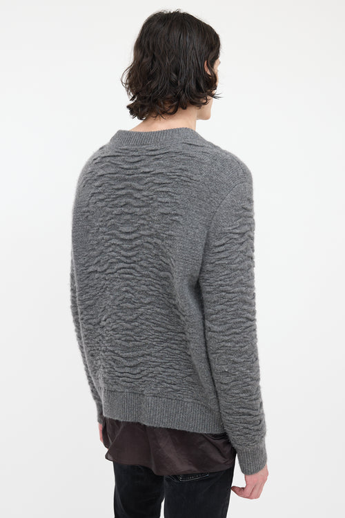 Dior Cashmere Textured Sweater