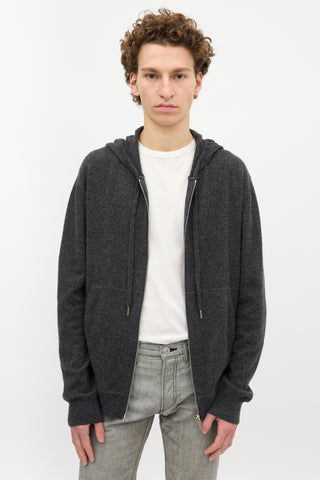 Dior Cashmere Zip Up Sweater