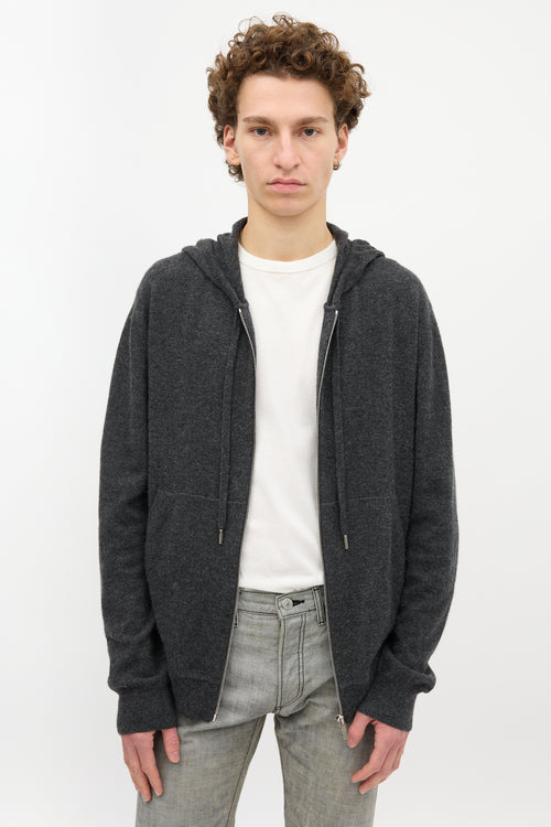 Dior Cashmere Zip Up Sweater
