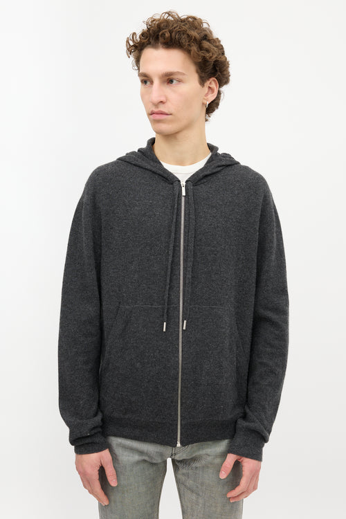 Dior Cashmere Zip Up Sweater