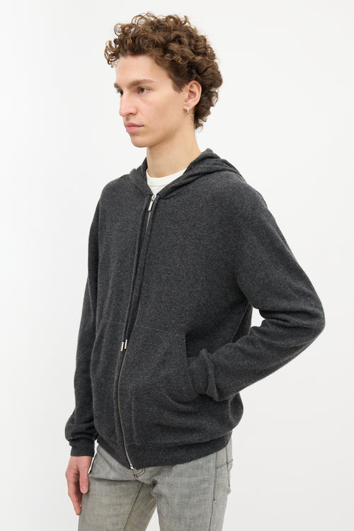 Dior Cashmere Zip Up Sweater