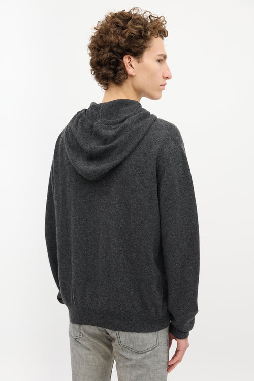 Dior Cashmere Zip Up Sweater