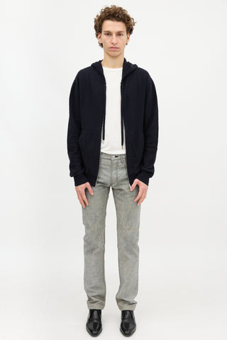 Dior Cashmere Zip Up Sweater