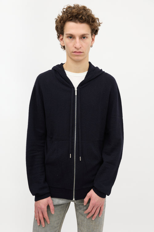 Dior Cashmere Zip Up Sweater