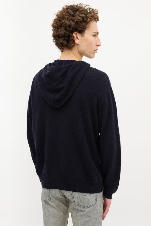 Dior Cashmere Zip Up Sweater