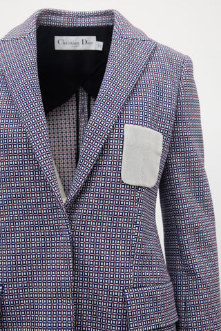 Dior Checked Suit
