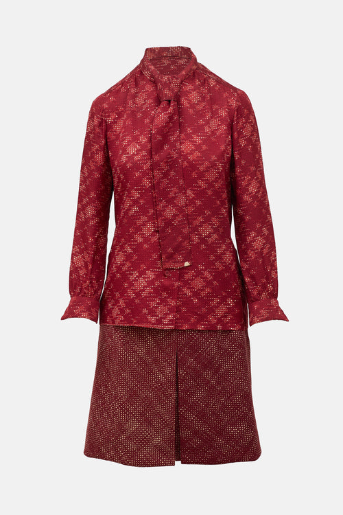 Dior Couture FW 1969 Wool Four Piece Set