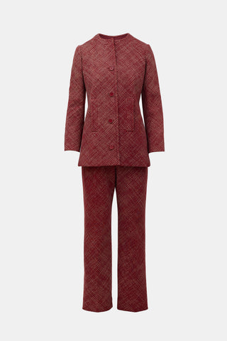 Dior Couture FW 1969 Wool Four Piece Set