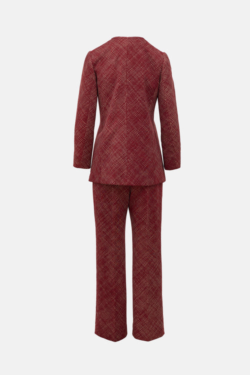 Dior Couture FW 1969 Wool Four Piece Set